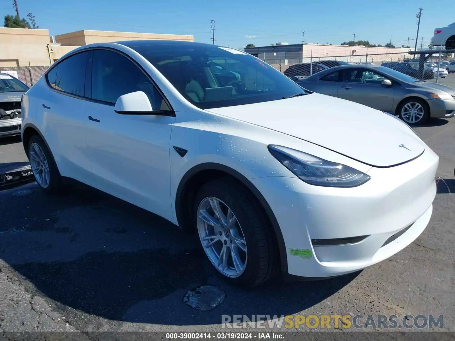 1 Photograph of a damaged car 7SAYGDEE3PA078293 TESLA MODEL Y 2023