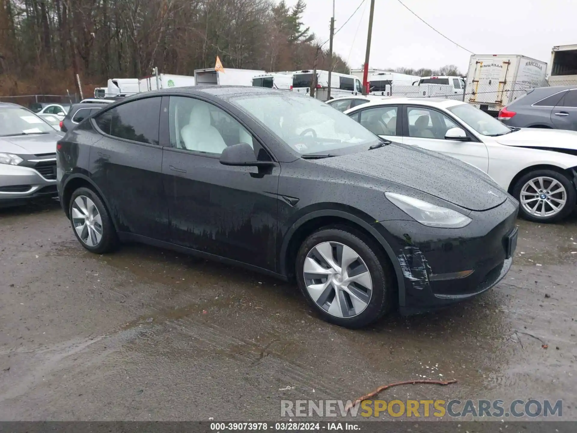 1 Photograph of a damaged car 7SAYGDEE3PA191287 TESLA MODEL Y 2023