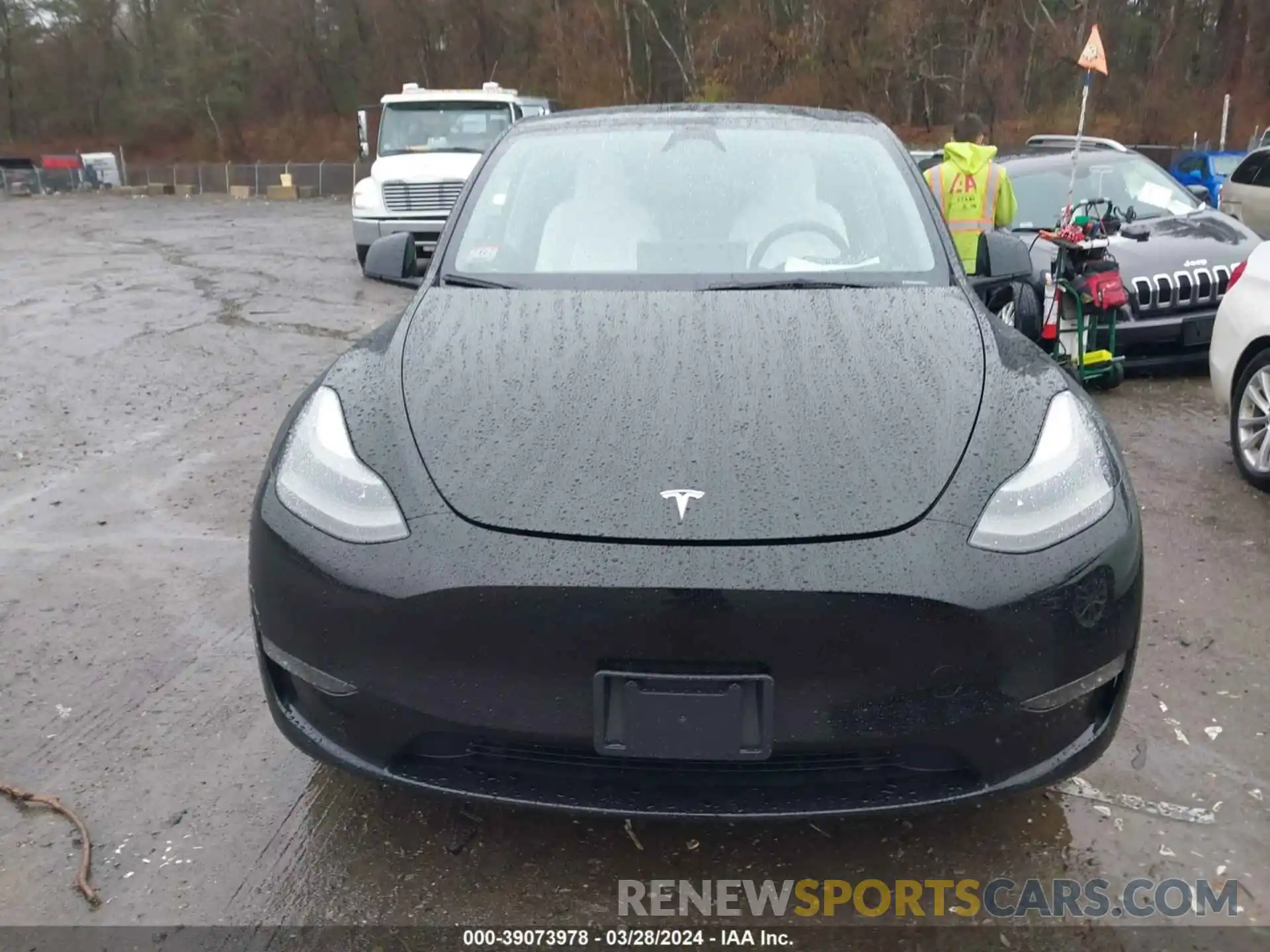 12 Photograph of a damaged car 7SAYGDEE3PA191287 TESLA MODEL Y 2023