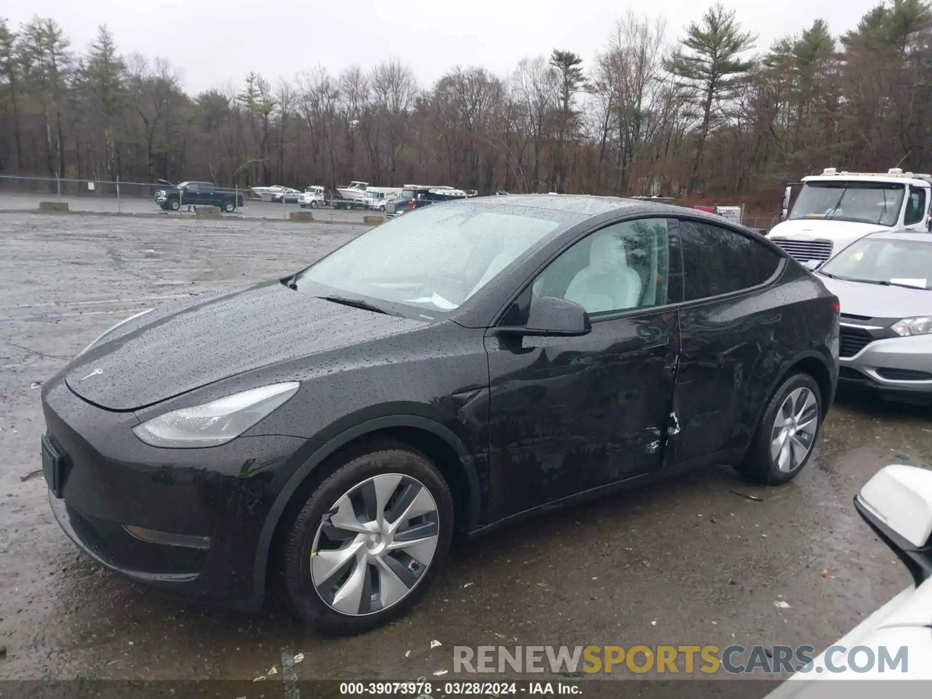 14 Photograph of a damaged car 7SAYGDEE3PA191287 TESLA MODEL Y 2023