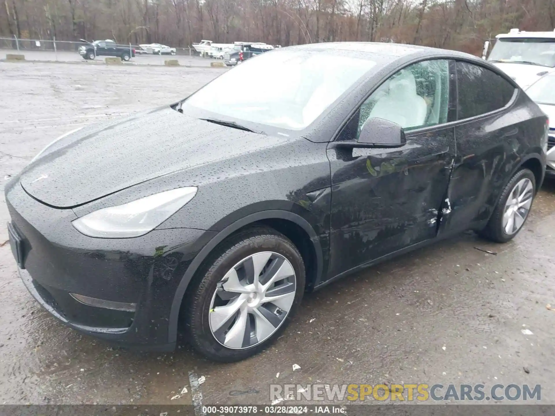 2 Photograph of a damaged car 7SAYGDEE3PA191287 TESLA MODEL Y 2023