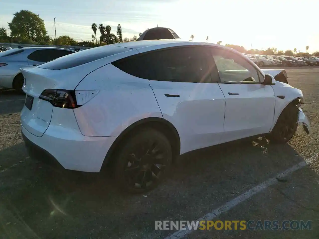 3 Photograph of a damaged car 7SAYGDEE3PF589683 TESLA MODEL Y 2023