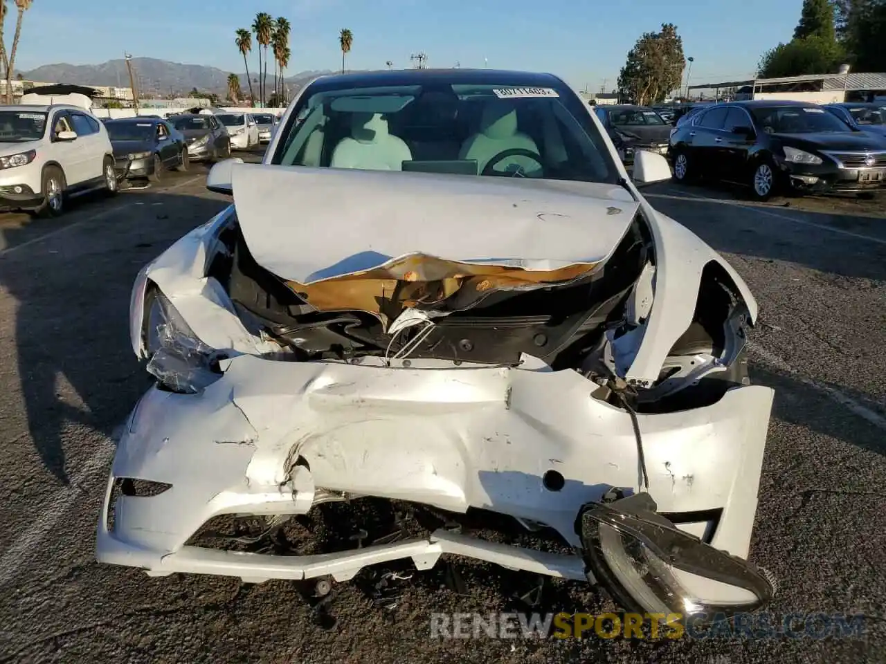 5 Photograph of a damaged car 7SAYGDEE3PF589683 TESLA MODEL Y 2023