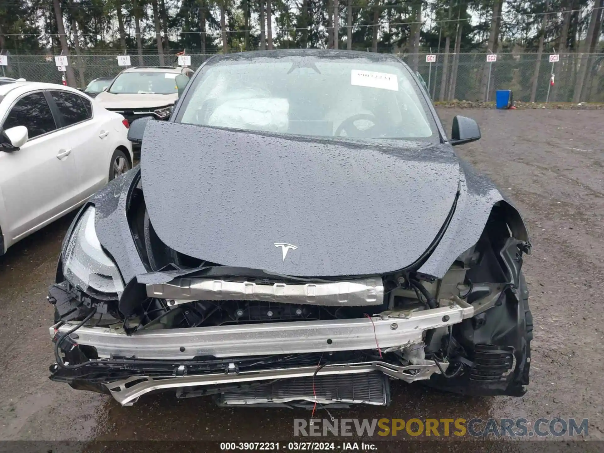 6 Photograph of a damaged car 7SAYGDEE3PF837608 TESLA MODEL Y 2023