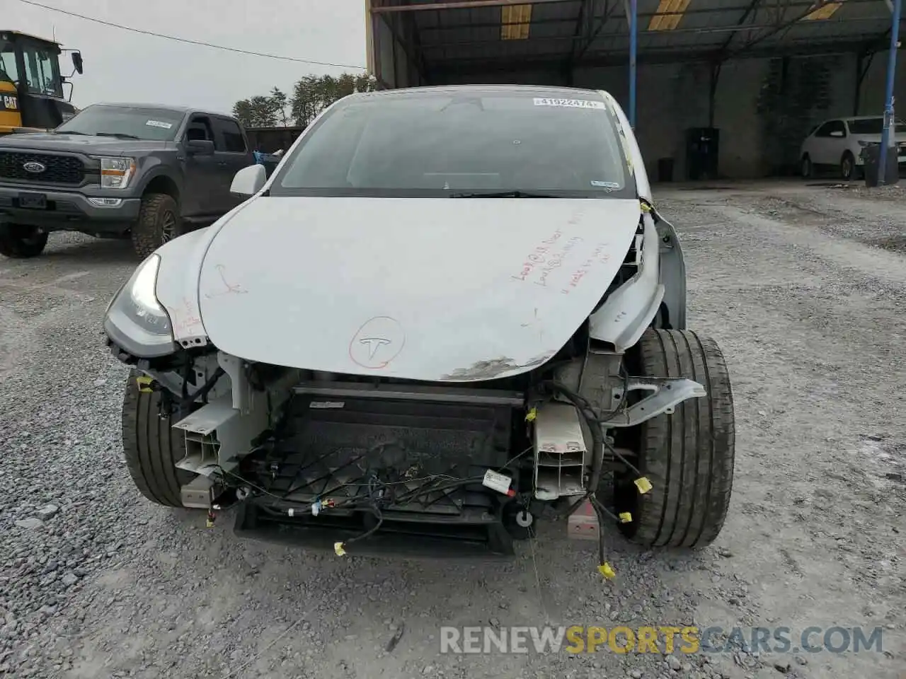 5 Photograph of a damaged car 7SAYGDEE4PA059512 TESLA MODEL Y 2023