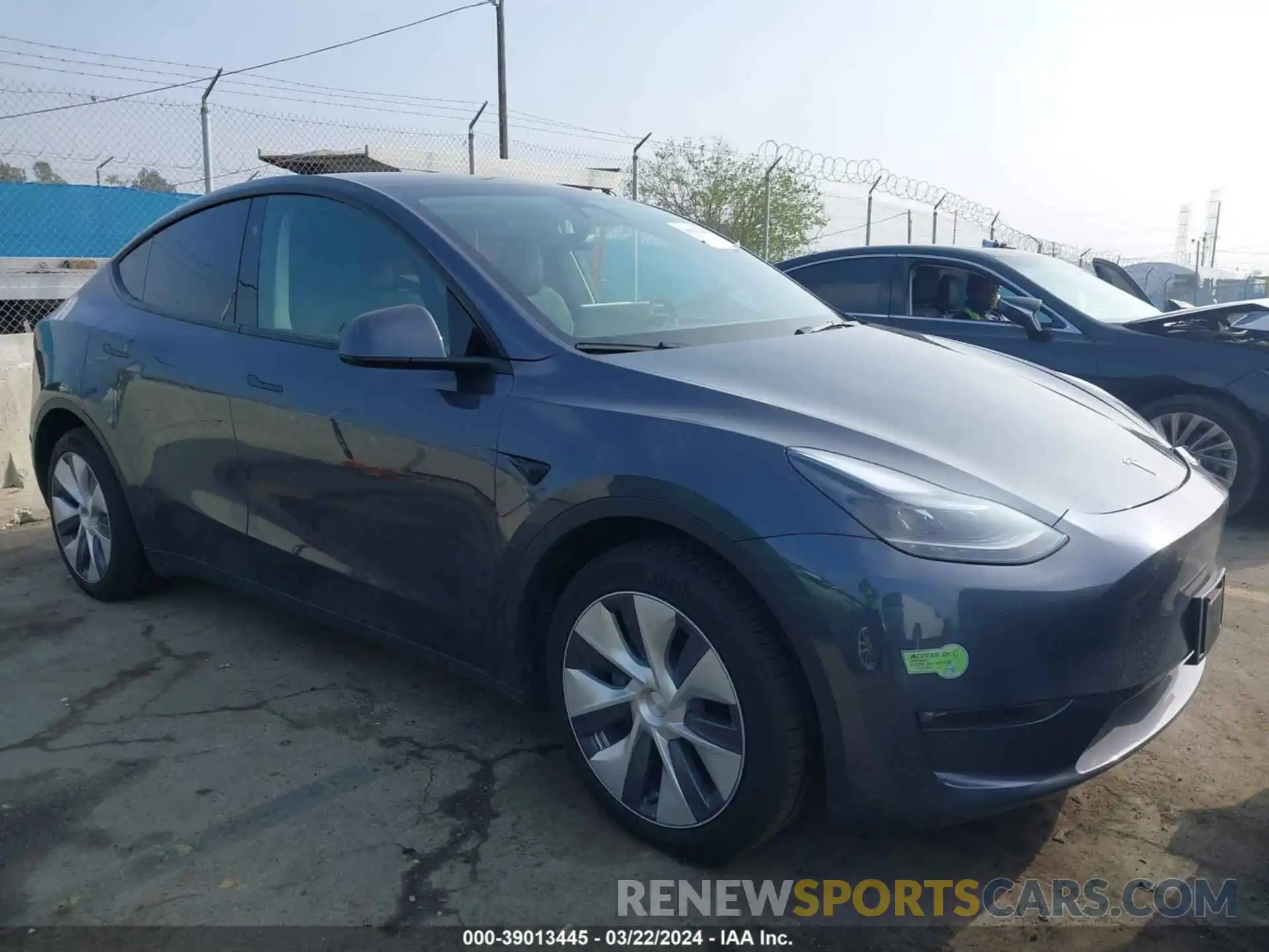 1 Фотография поврежденного автомобиля 7SAYGDEE4PF846138 TESLA MODEL Y 2023