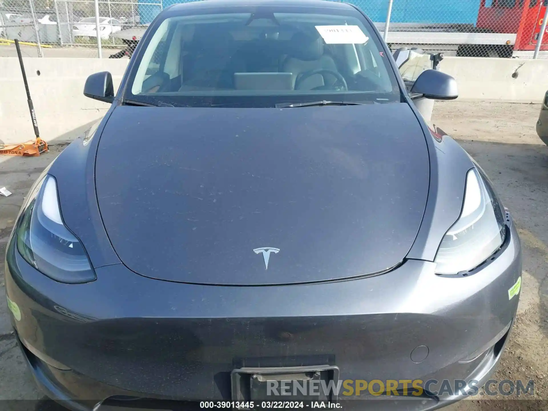 12 Photograph of a damaged car 7SAYGDEE4PF846138 TESLA MODEL Y 2023