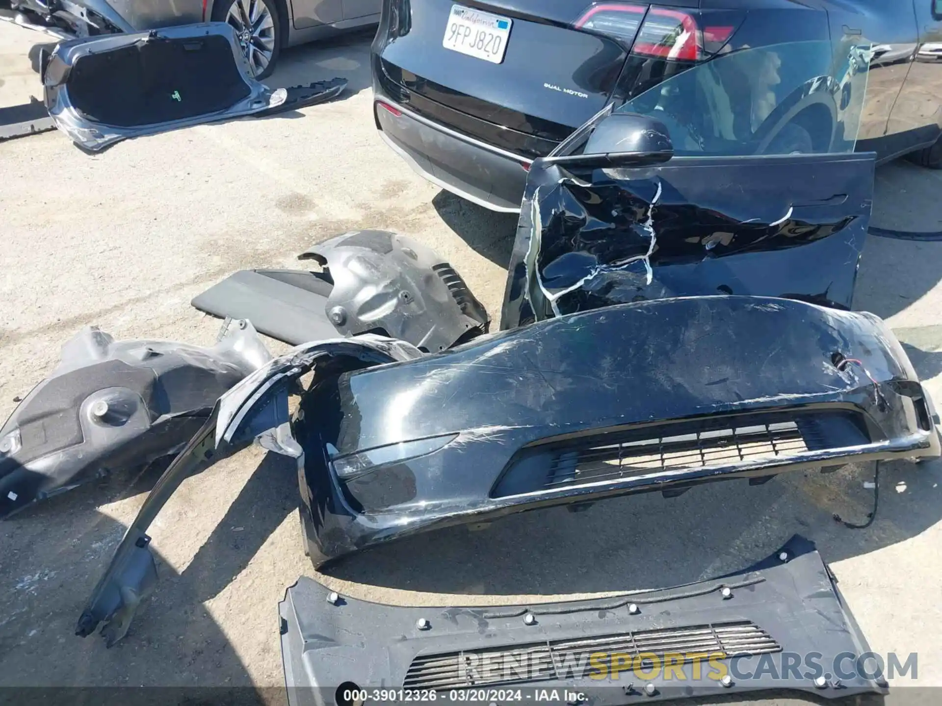 12 Photograph of a damaged car 7SAYGDEE5PA085116 TESLA MODEL Y 2023