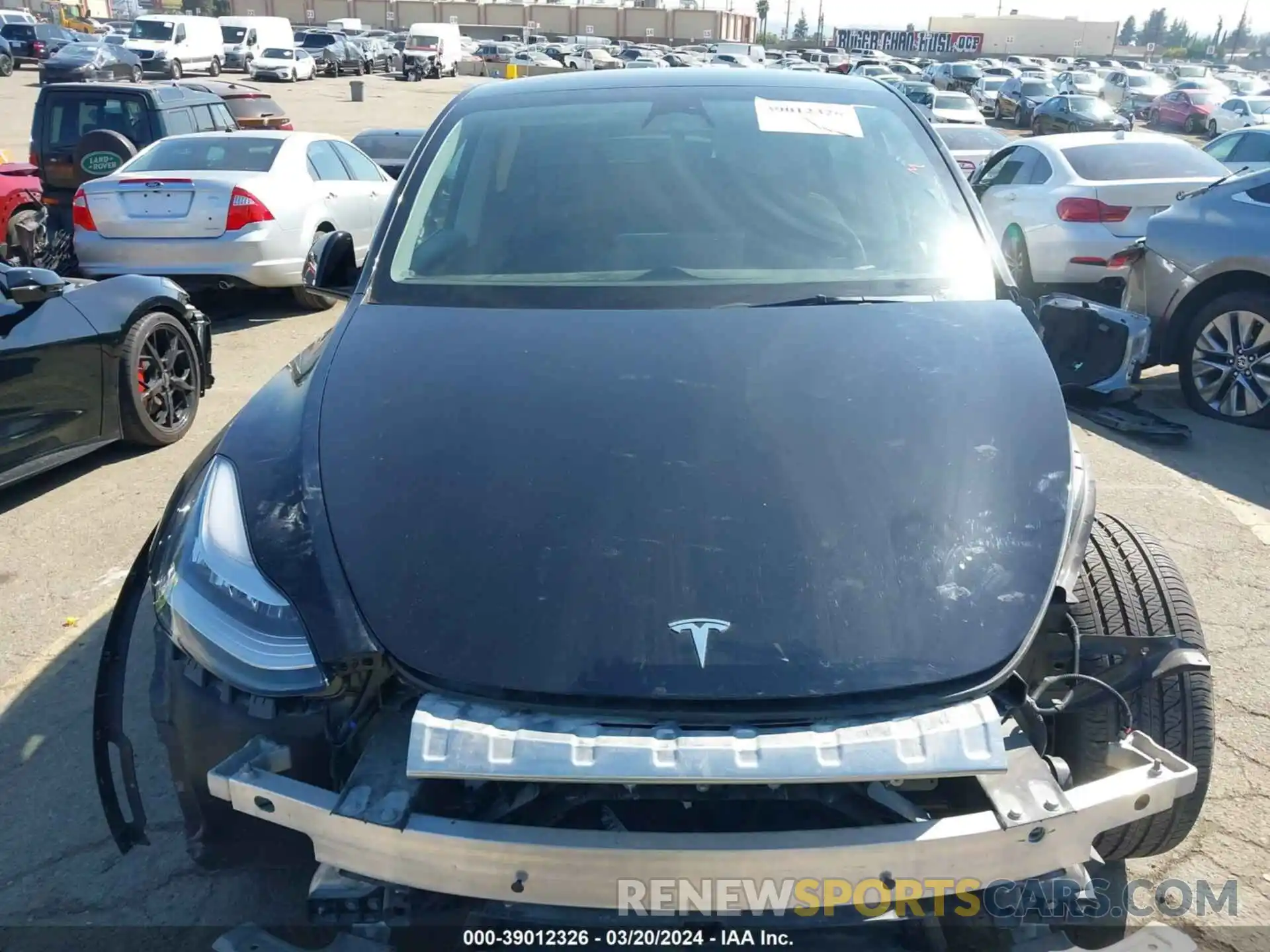 13 Photograph of a damaged car 7SAYGDEE5PA085116 TESLA MODEL Y 2023