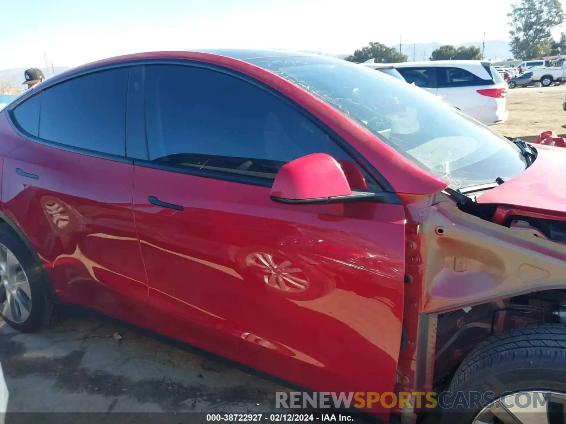 13 Photograph of a damaged car 7SAYGDEE5PA107907 TESLA MODEL Y 2023