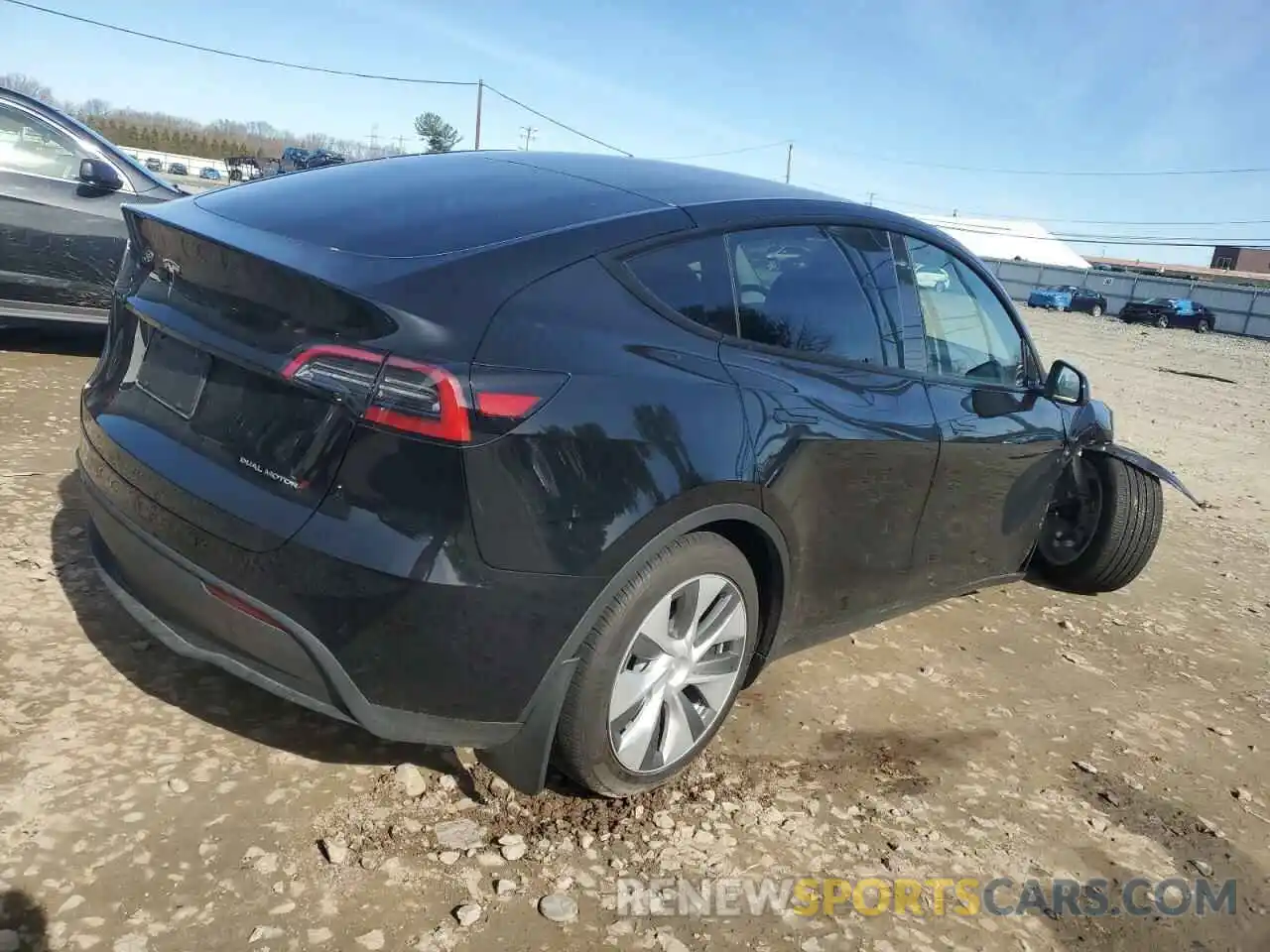 3 Photograph of a damaged car 7SAYGDEE5PA125100 TESLA MODEL Y 2023