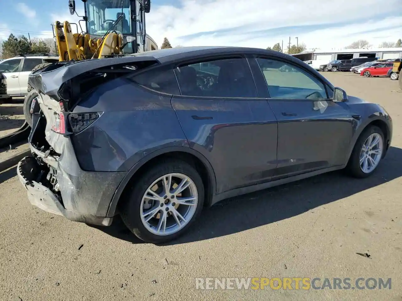 3 Photograph of a damaged car 7SAYGDEE5PF609495 TESLA MODEL Y 2023