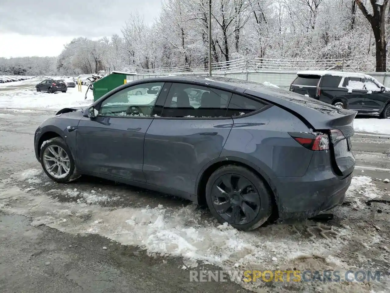 2 Photograph of a damaged car 7SAYGDEE5PF647468 TESLA MODEL Y 2023