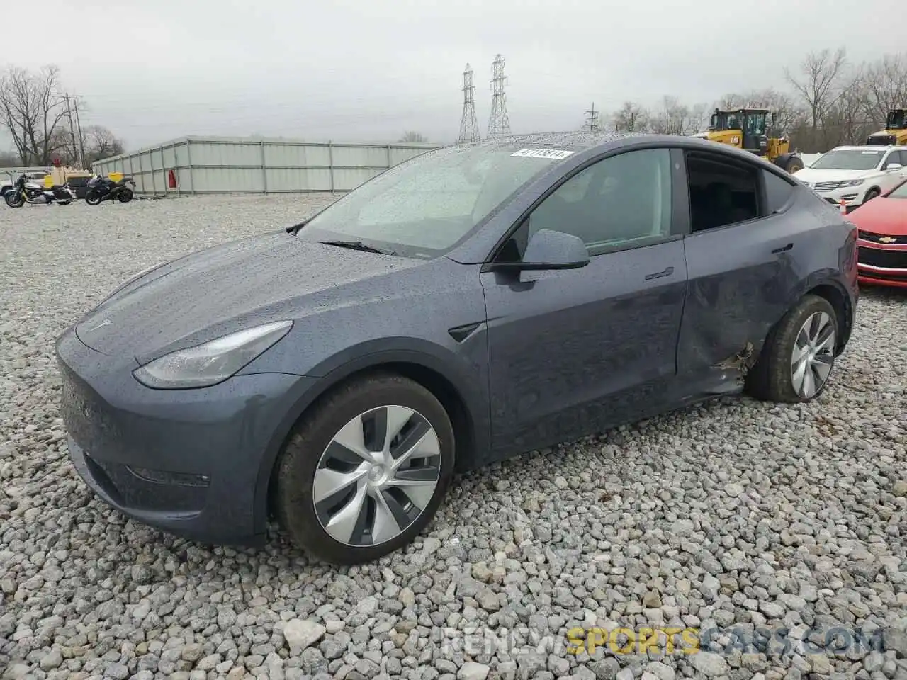 1 Фотография поврежденного автомобиля 7SAYGDEE5PF667008 TESLA MODEL Y 2023