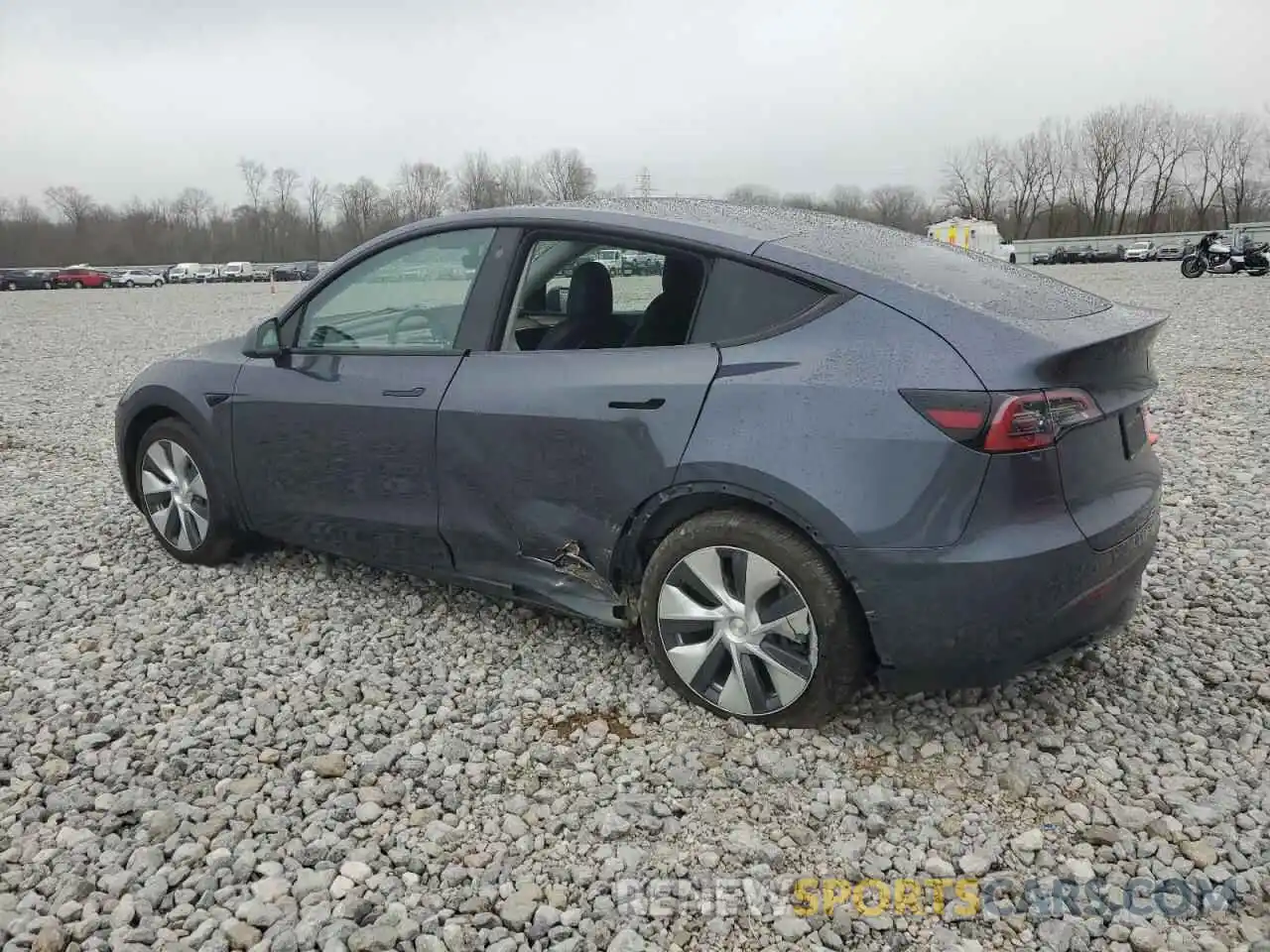 2 Photograph of a damaged car 7SAYGDEE5PF667008 TESLA MODEL Y 2023