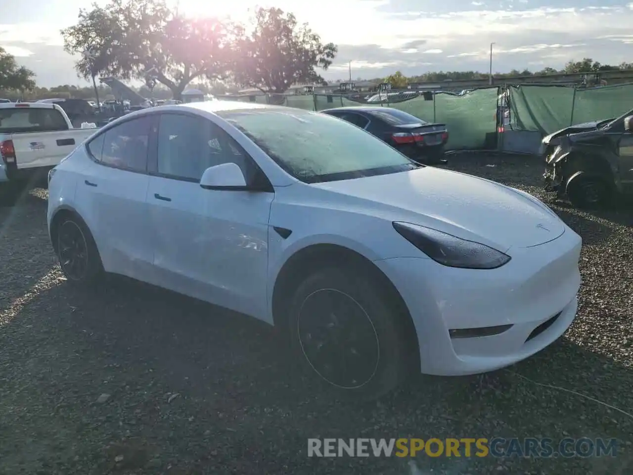 4 Фотография поврежденного автомобиля 7SAYGDEE5PF805565 TESLA MODEL Y 2023