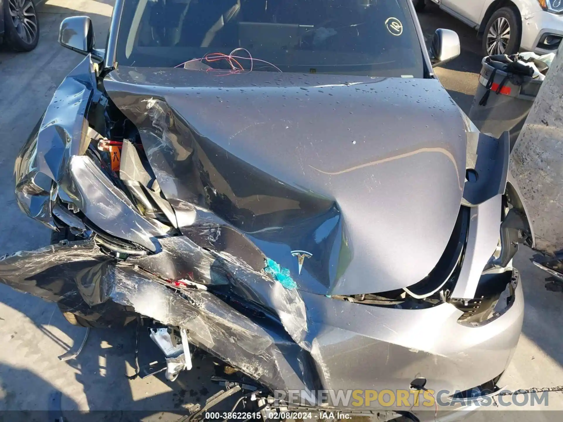 10 Photograph of a damaged car 7SAYGDEE5PF903365 TESLA MODEL Y 2023