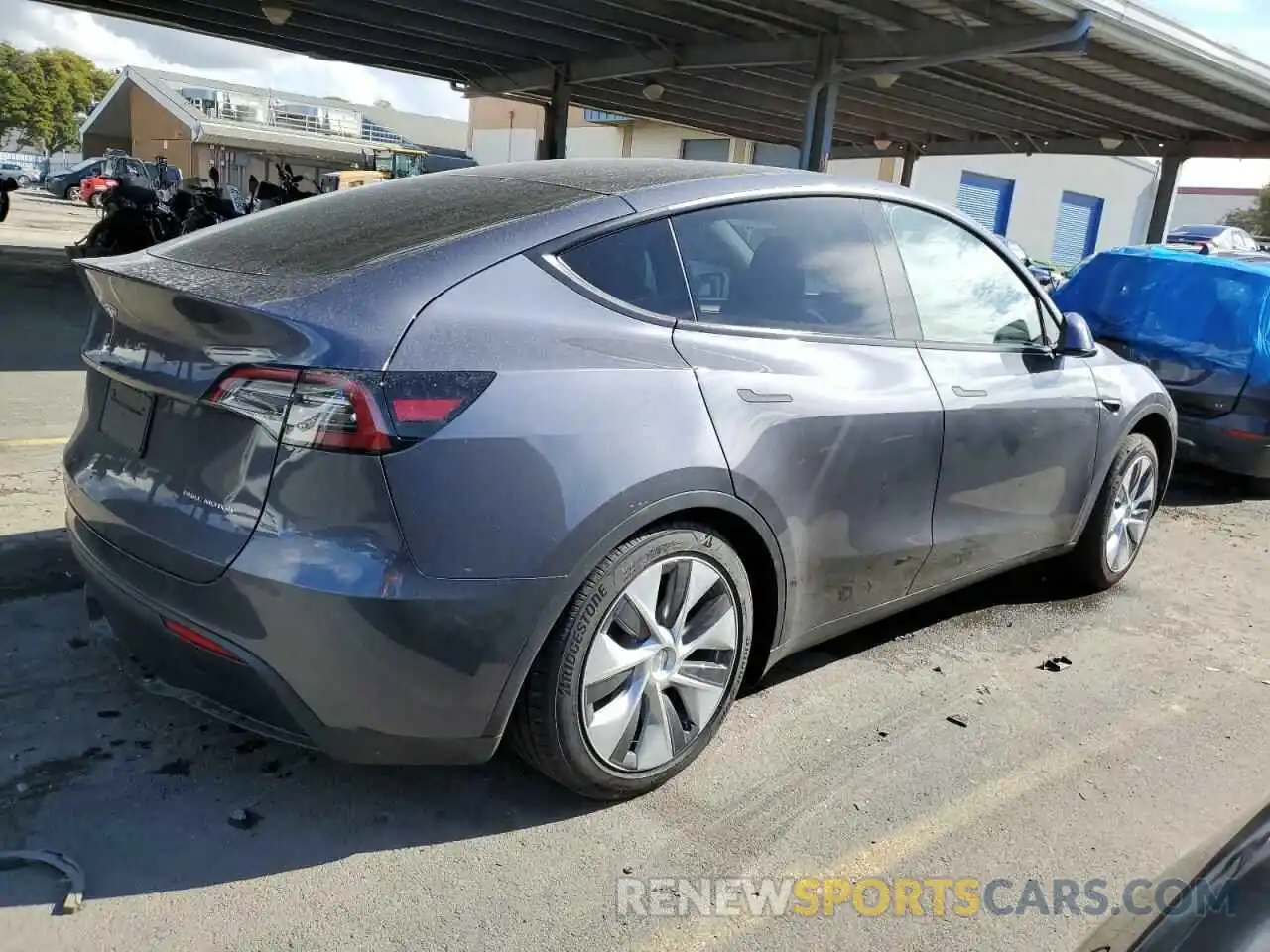 3 Photograph of a damaged car 7SAYGDEE5PF905505 TESLA MODEL Y 2023