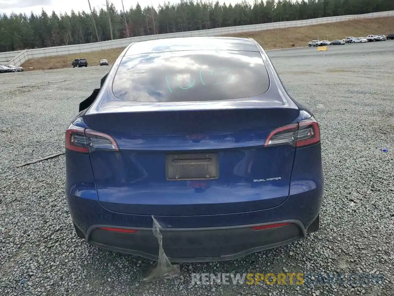 6 Photograph of a damaged car 7SAYGDEE6PA061973 TESLA MODEL Y 2023