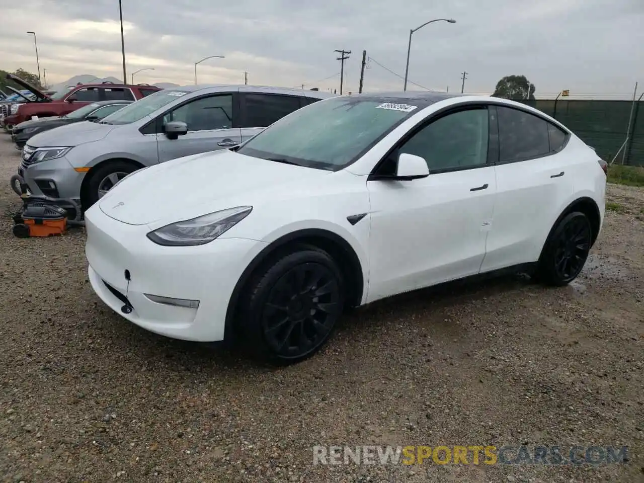 1 Фотография поврежденного автомобиля 7SAYGDEE6PA094021 TESLA MODEL Y 2023