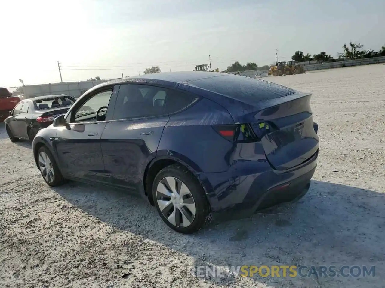 2 Photograph of a damaged car 7SAYGDEE6PA106832 TESLA MODEL Y 2023