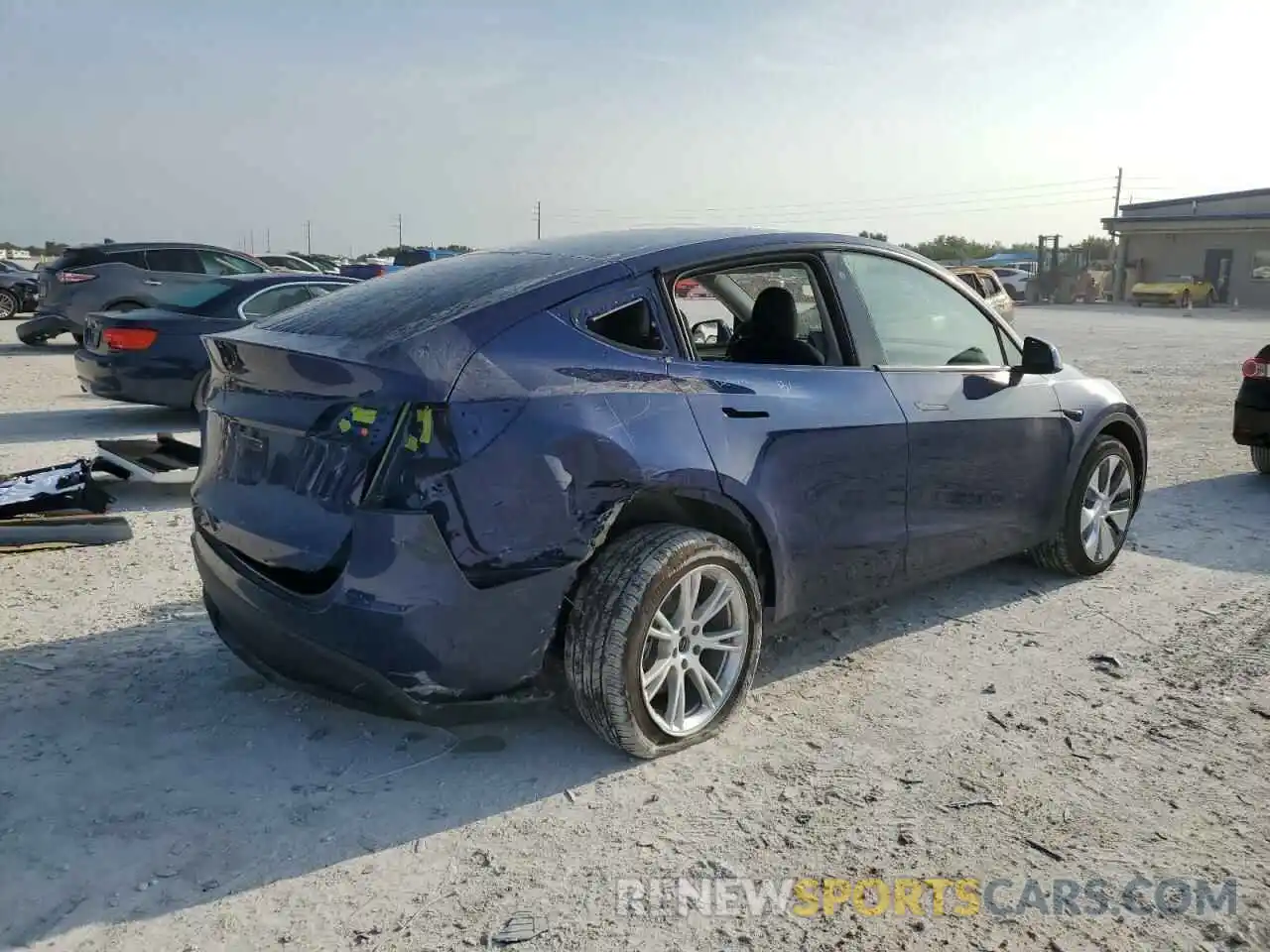 3 Photograph of a damaged car 7SAYGDEE6PA106832 TESLA MODEL Y 2023