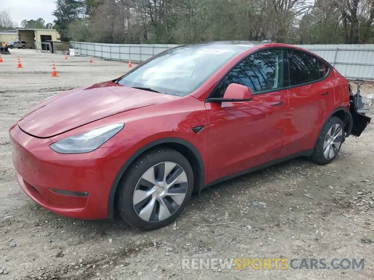 1 Photograph of a damaged car 7SAYGDEE6PA198041 TESLA MODEL Y 2023