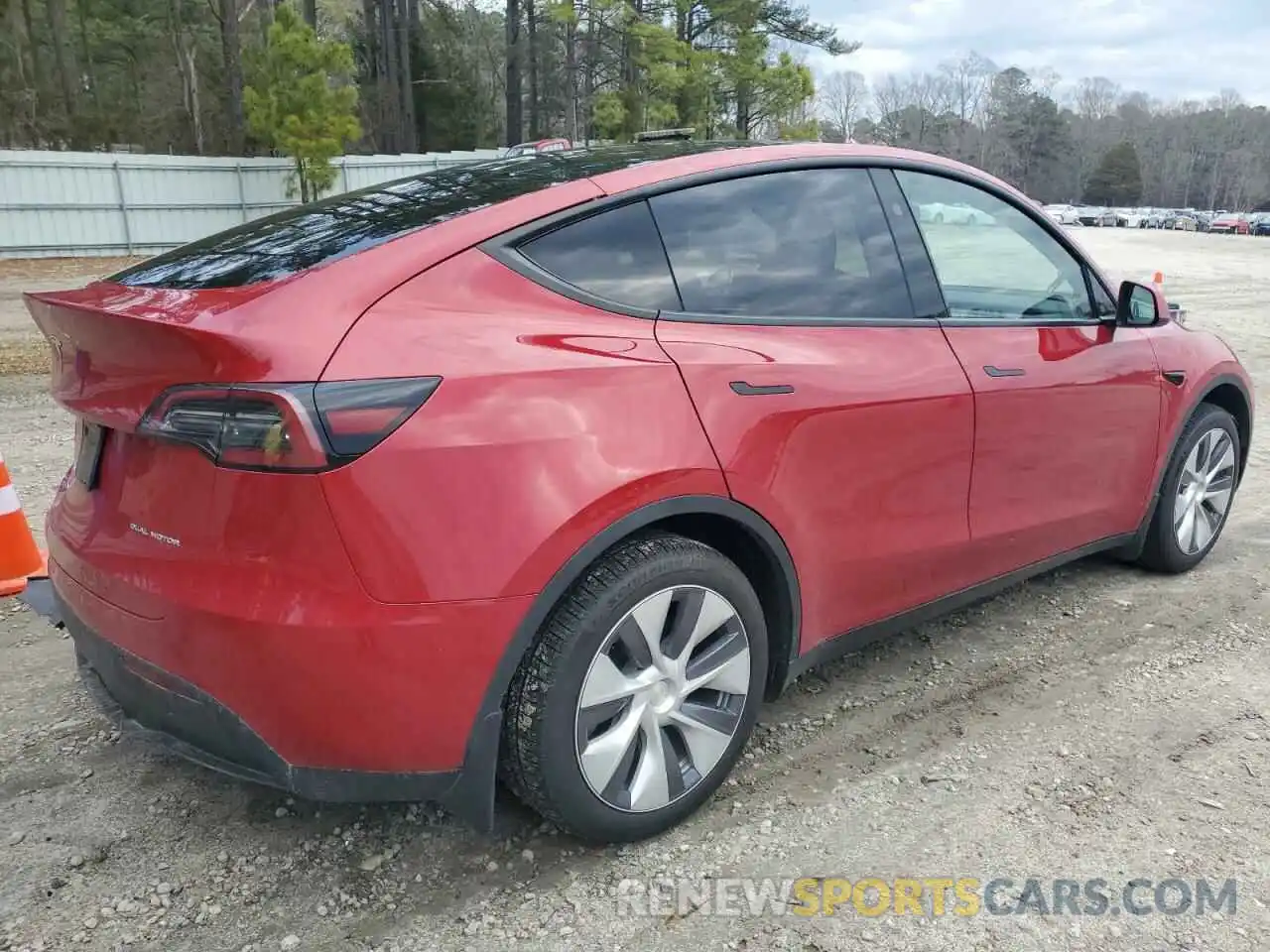 3 Photograph of a damaged car 7SAYGDEE6PA198041 TESLA MODEL Y 2023