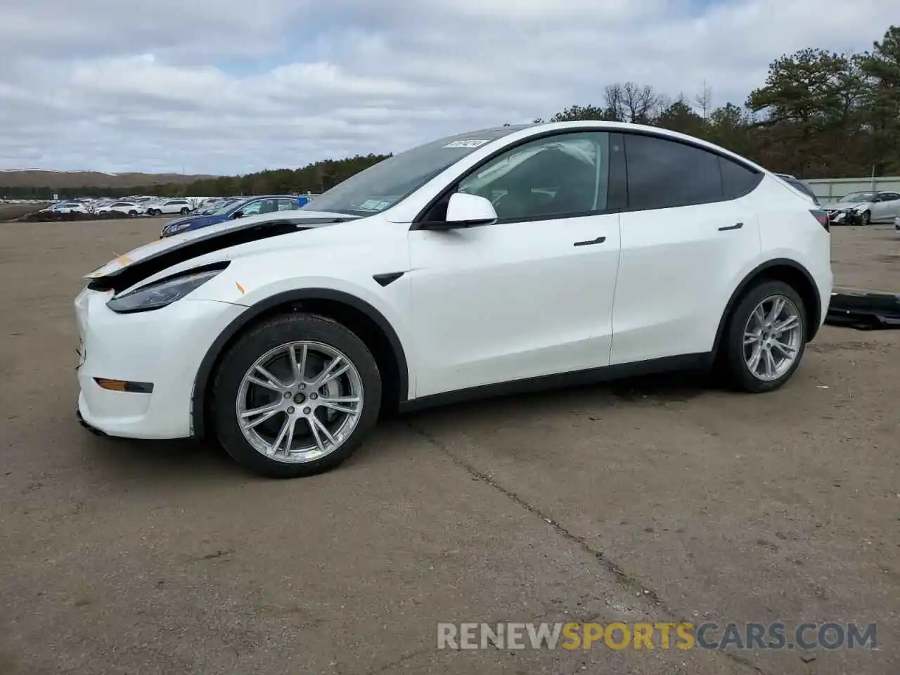 1 Photograph of a damaged car 7SAYGDEE6PF609683 TESLA MODEL Y 2023