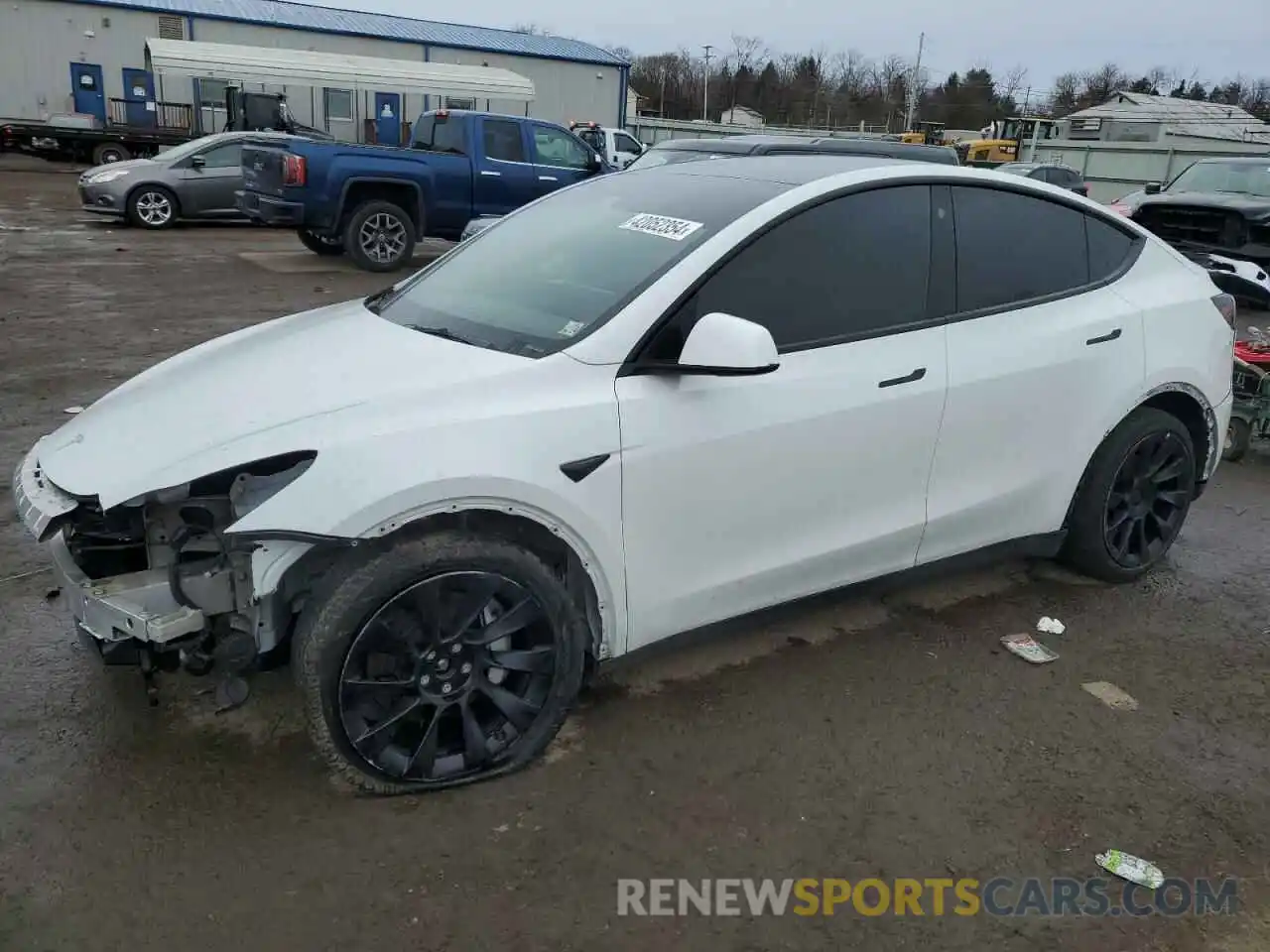 1 Photograph of a damaged car 7SAYGDEE6PF637161 TESLA MODEL Y 2023