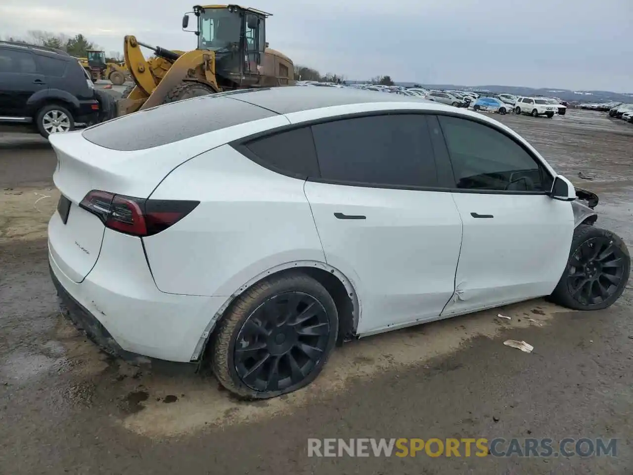 3 Photograph of a damaged car 7SAYGDEE6PF637161 TESLA MODEL Y 2023