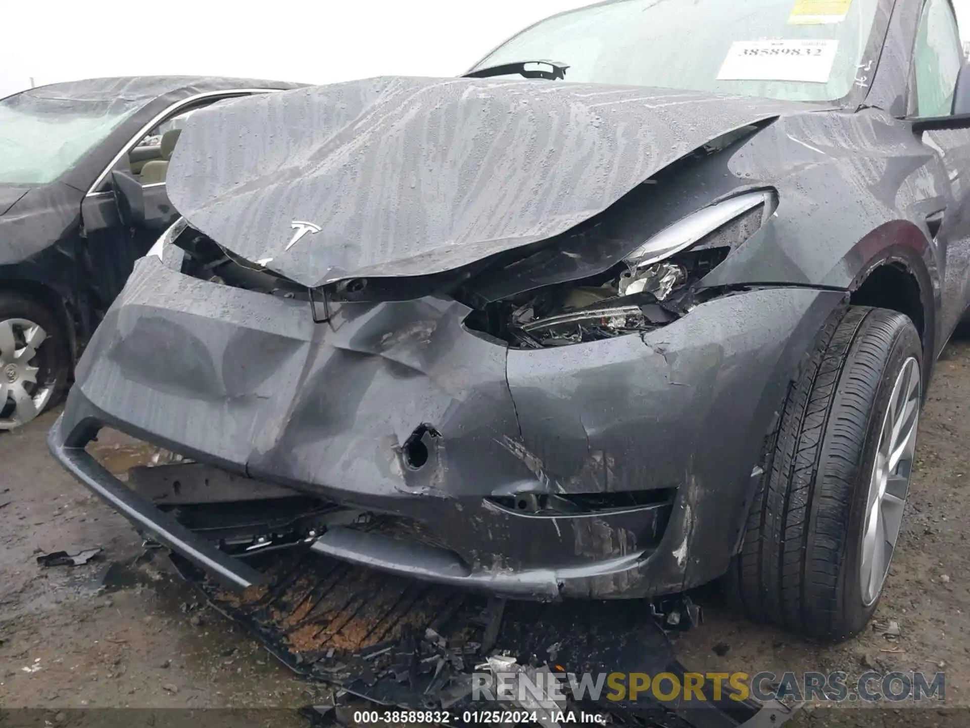 6 Photograph of a damaged car 7SAYGDEE6PF647088 TESLA MODEL Y 2023