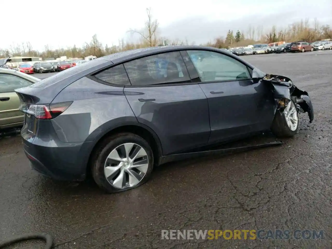 3 Photograph of a damaged car 7SAYGDEE6PF886446 TESLA MODEL Y 2023