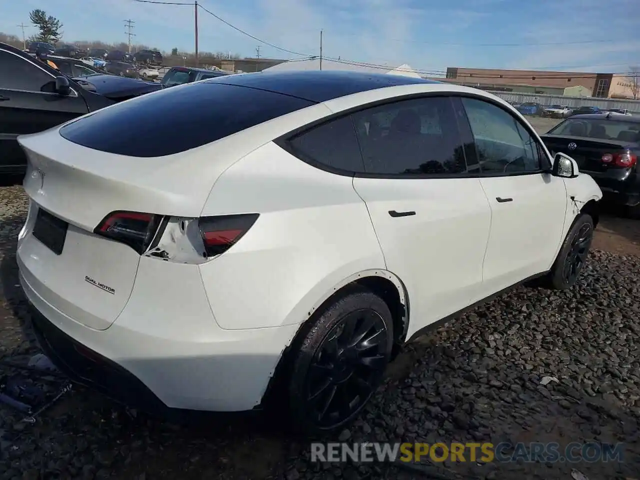 3 Photograph of a damaged car 7SAYGDEE7PA071394 TESLA MODEL Y 2023