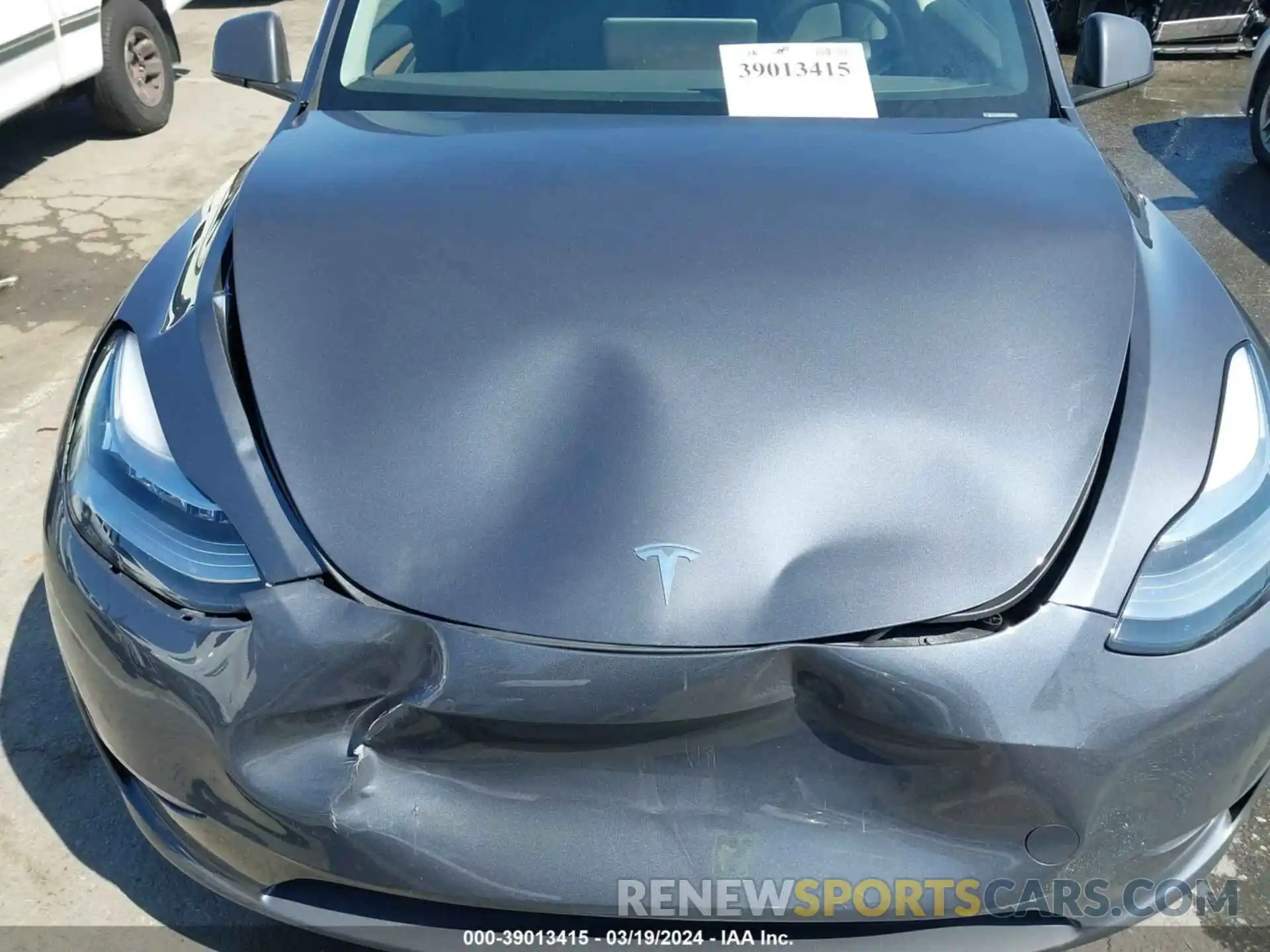 10 Photograph of a damaged car 7SAYGDEE7PA146093 TESLA MODEL Y 2023