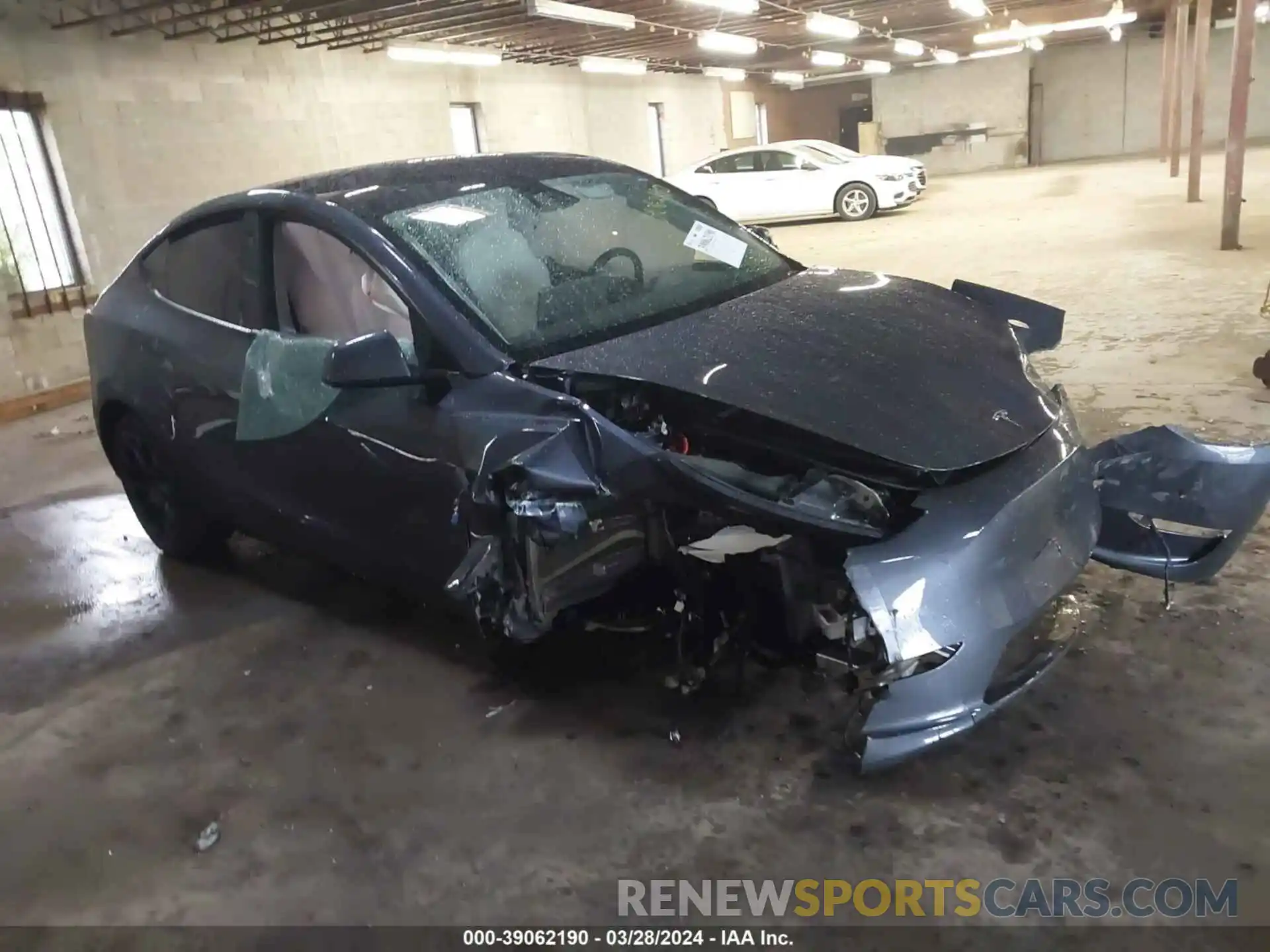 1 Photograph of a damaged car 7SAYGDEE7PA209693 TESLA MODEL Y 2023