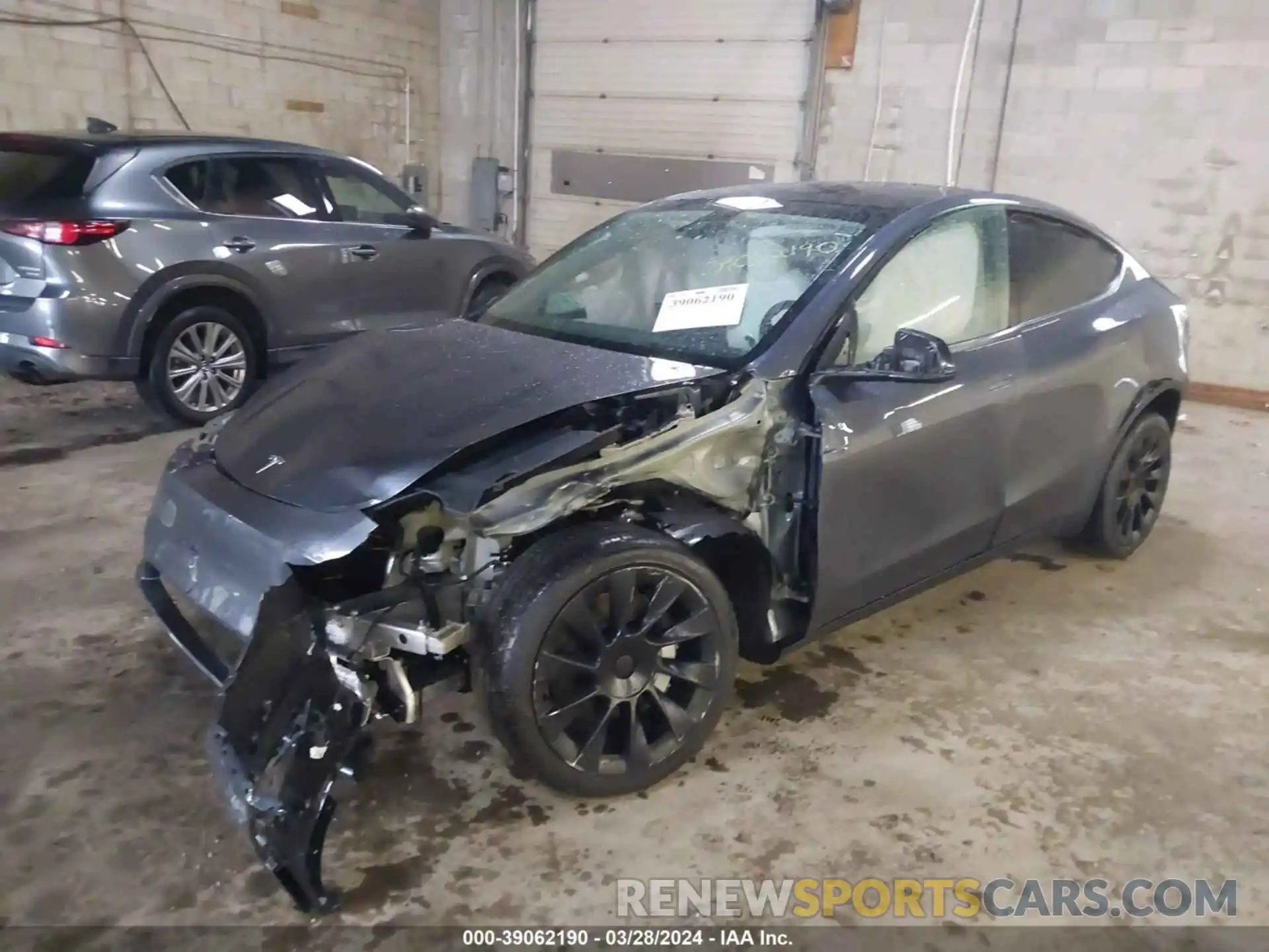 2 Photograph of a damaged car 7SAYGDEE7PA209693 TESLA MODEL Y 2023