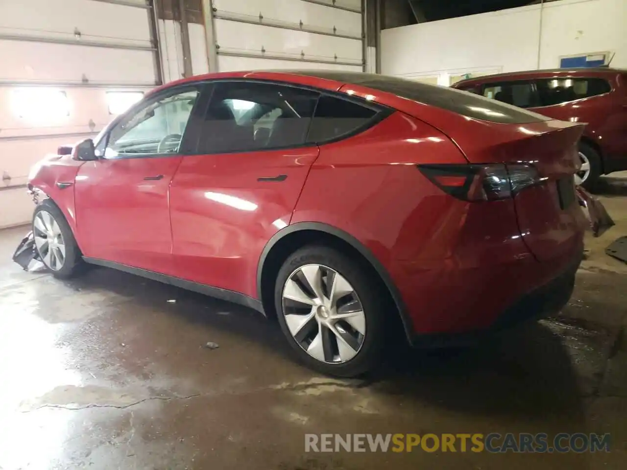 2 Photograph of a damaged car 7SAYGDEE7PF710909 TESLA MODEL Y 2023