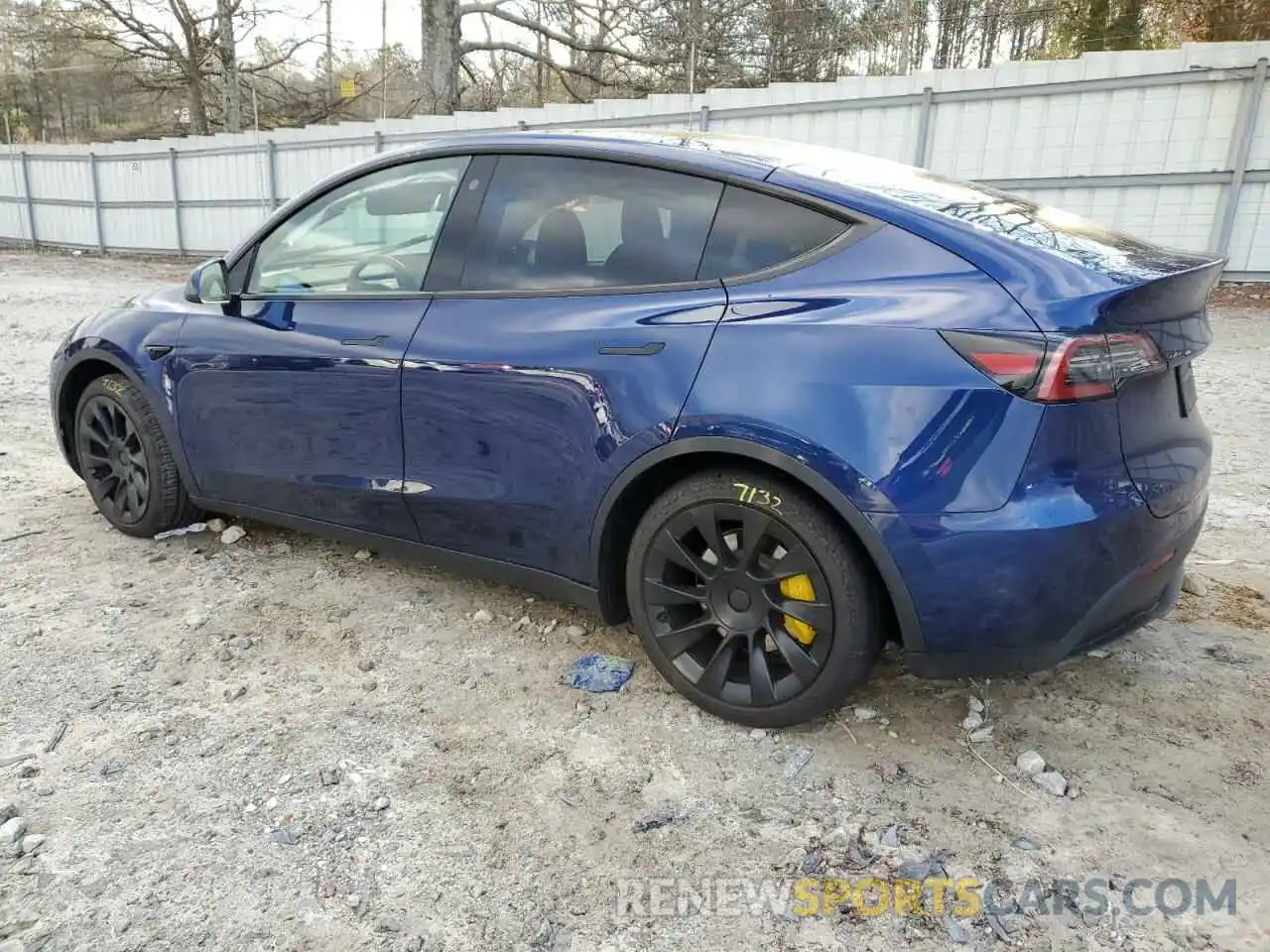 2 Фотография поврежденного автомобиля 7SAYGDEE7PF762900 TESLA MODEL Y 2023