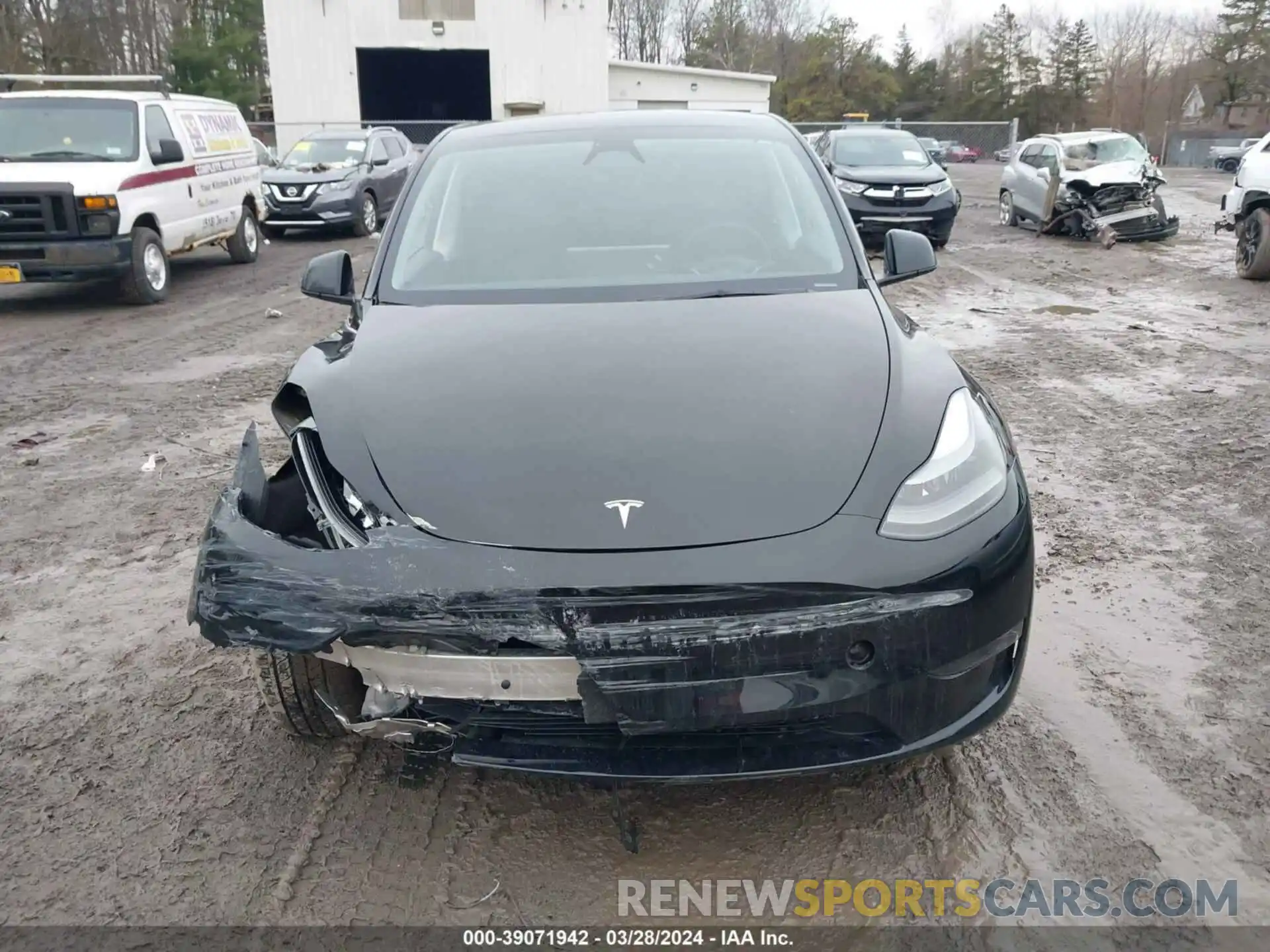 12 Photograph of a damaged car 7SAYGDEE7PF899061 TESLA MODEL Y 2023