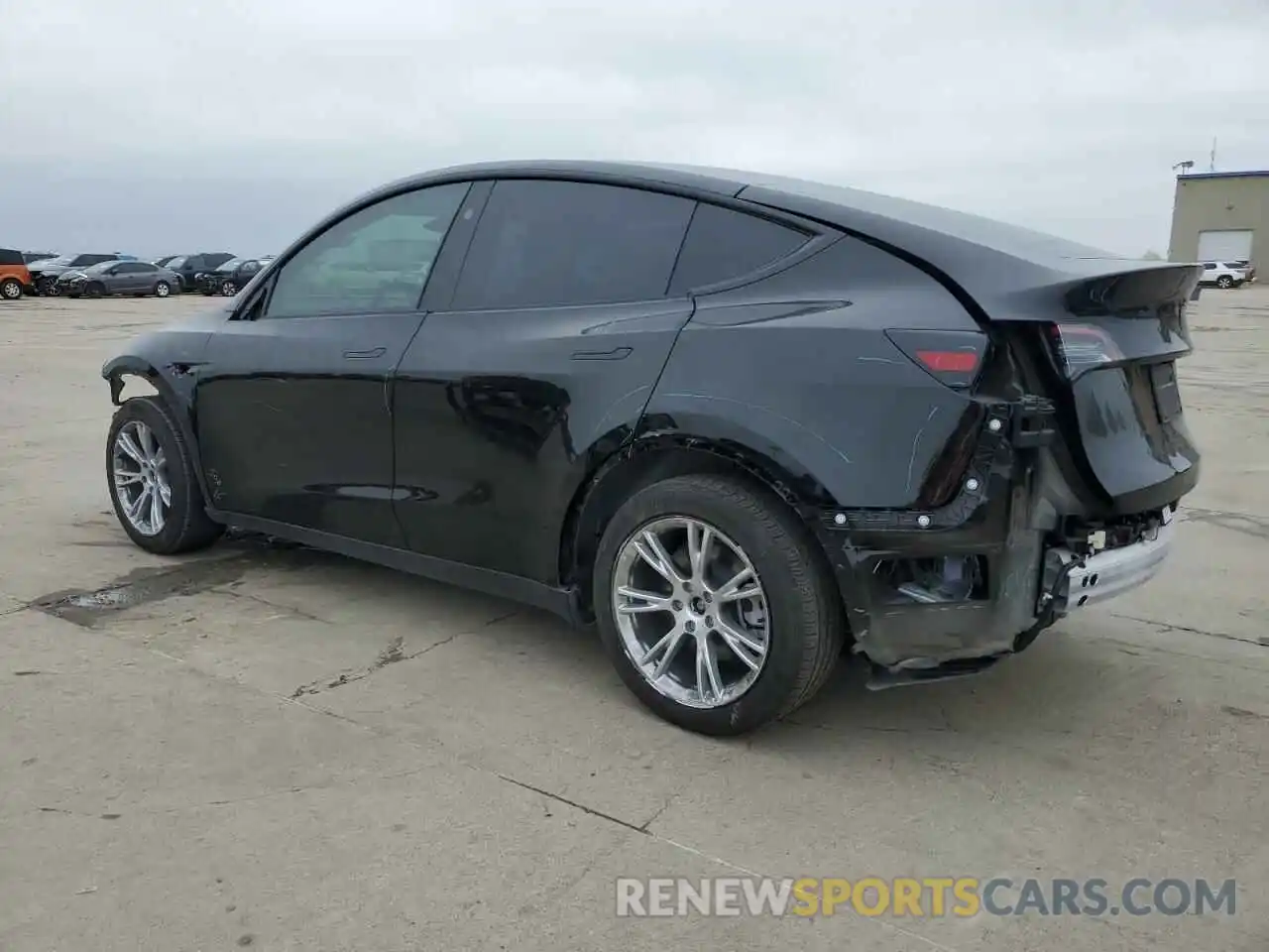 2 Photograph of a damaged car 7SAYGDEE7PF905375 TESLA MODEL Y 2023