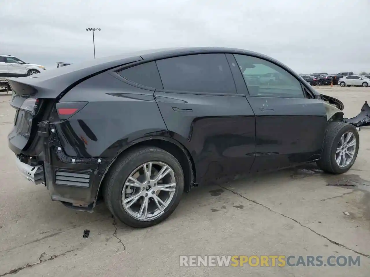 3 Photograph of a damaged car 7SAYGDEE7PF905375 TESLA MODEL Y 2023