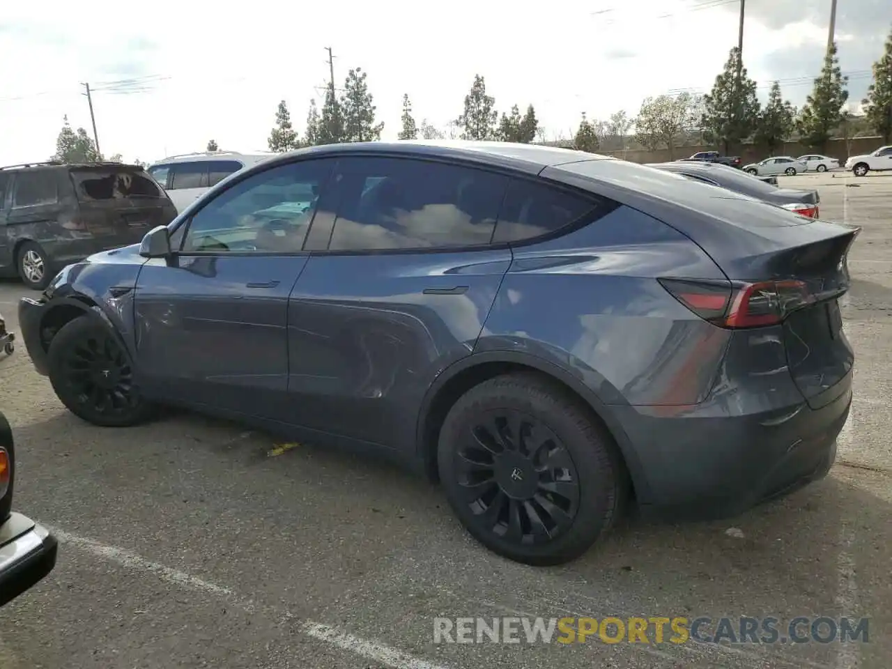 2 Photograph of a damaged car 7SAYGDEE8PA056130 TESLA MODEL Y 2023