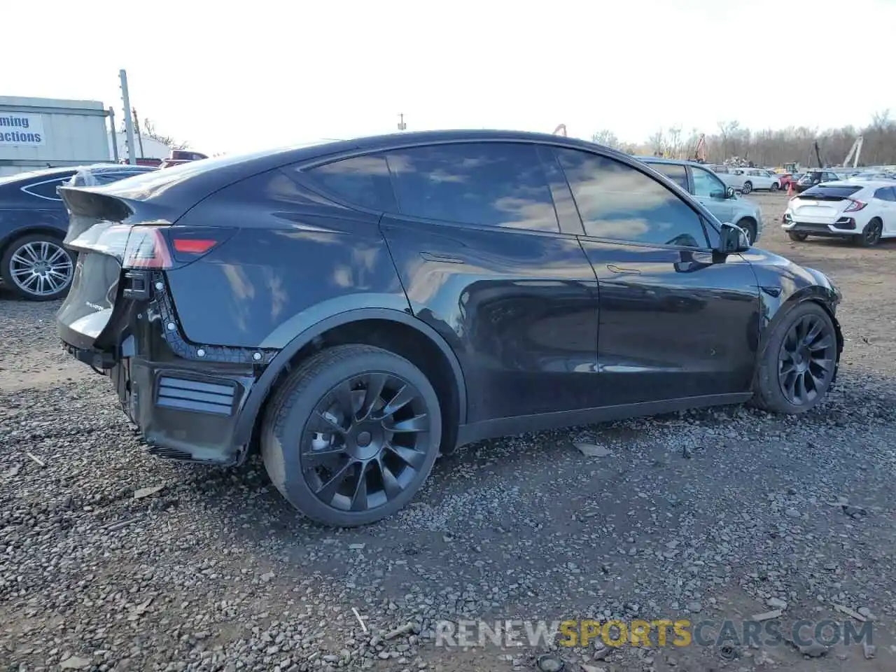 3 Photograph of a damaged car 7SAYGDEE8PA189907 TESLA MODEL Y 2023