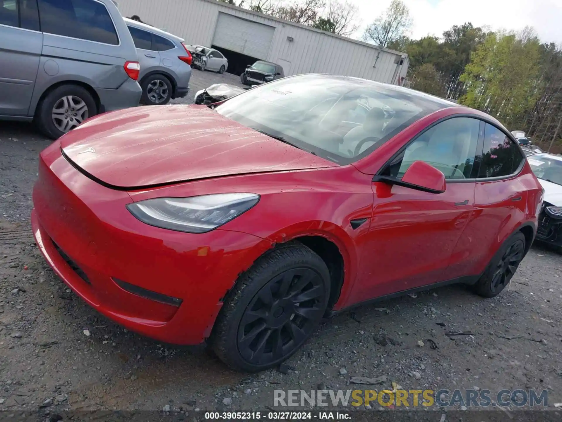 14 Фотография поврежденного автомобиля 7SAYGDEE8PF612391 TESLA MODEL Y 2023