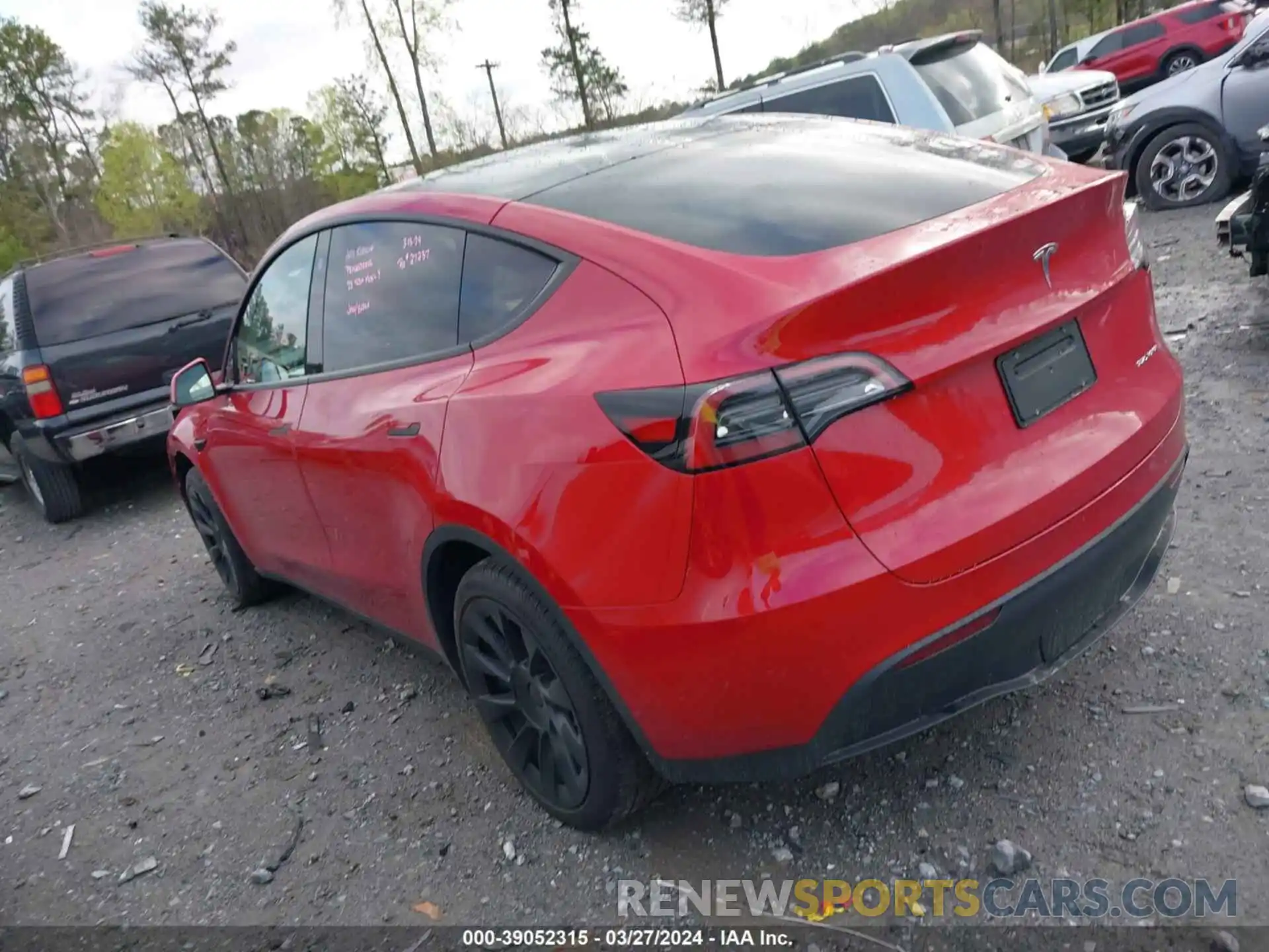 3 Photograph of a damaged car 7SAYGDEE8PF612391 TESLA MODEL Y 2023