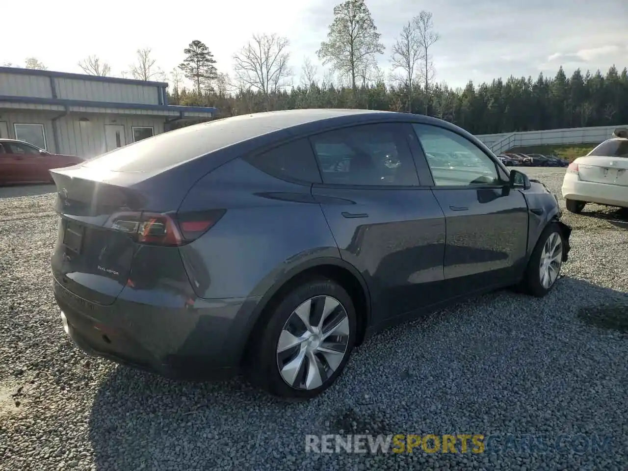 3 Photograph of a damaged car 7SAYGDEE8PF748908 TESLA MODEL Y 2023