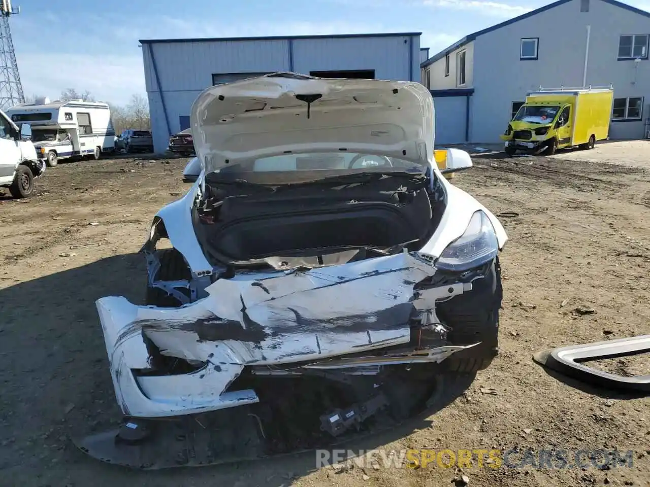 5 Фотография поврежденного автомобиля 7SAYGDEE8PF749606 TESLA MODEL Y 2023