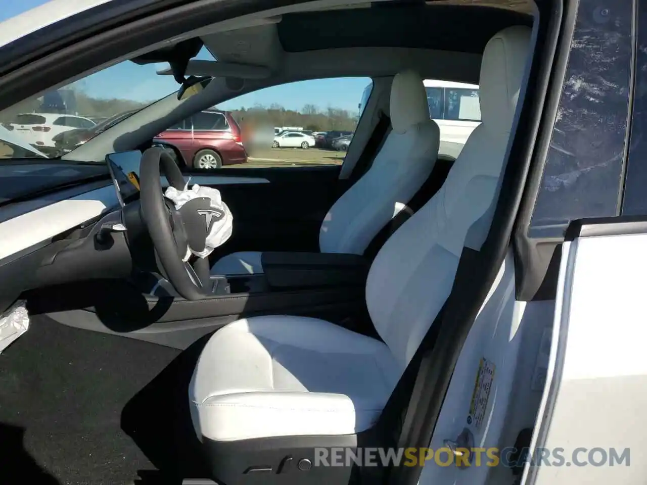 7 Photograph of a damaged car 7SAYGDEE8PF749606 TESLA MODEL Y 2023