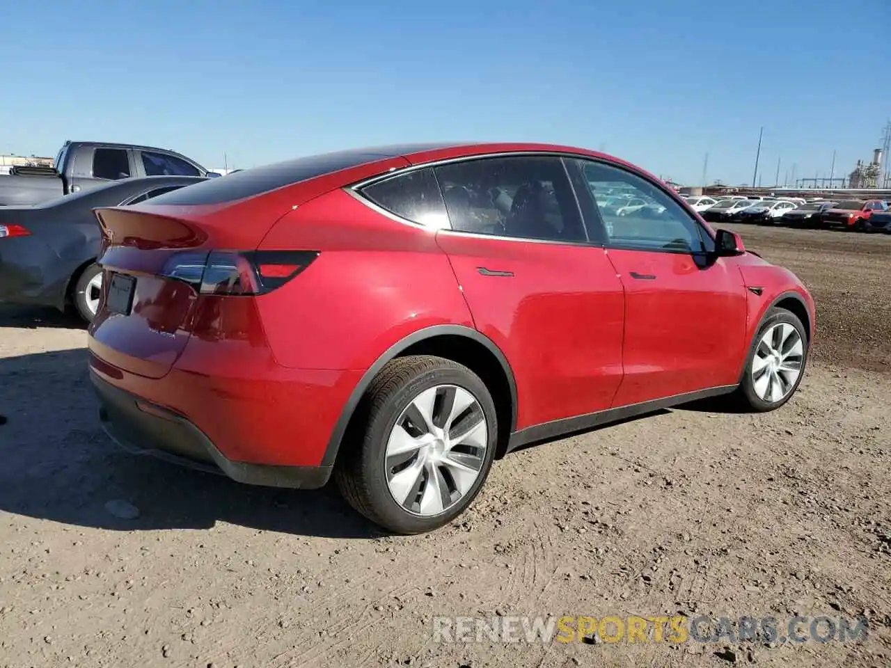 3 Photograph of a damaged car 7SAYGDEE8PF833599 TESLA MODEL Y 2023